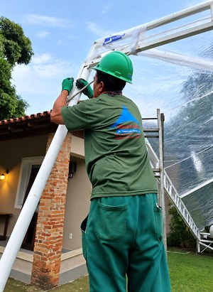 Estrutura temporária da Tendas Real (foto 3 de 3)